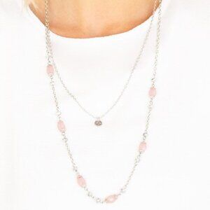 Irresistibly Iridescent Pink Necklace